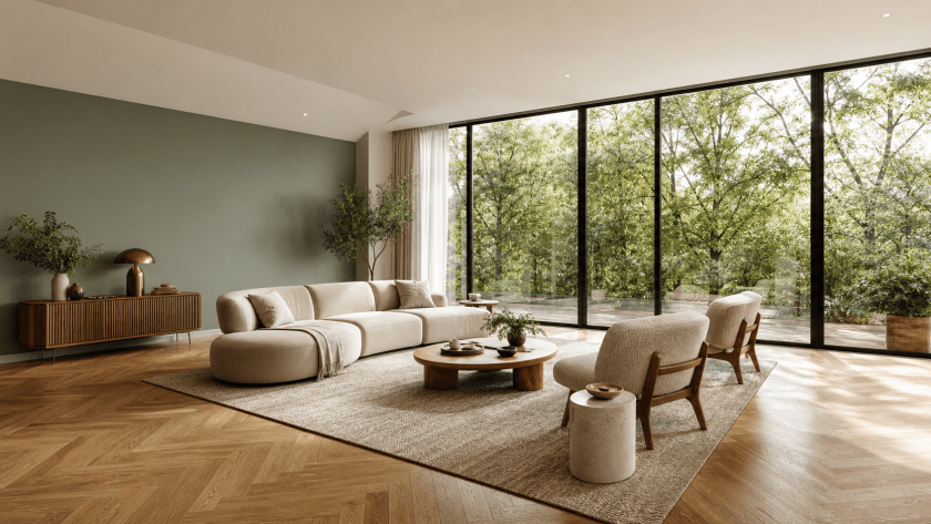 Rénovation intérieure à Strasbourg avec parquet en bâtons rompus