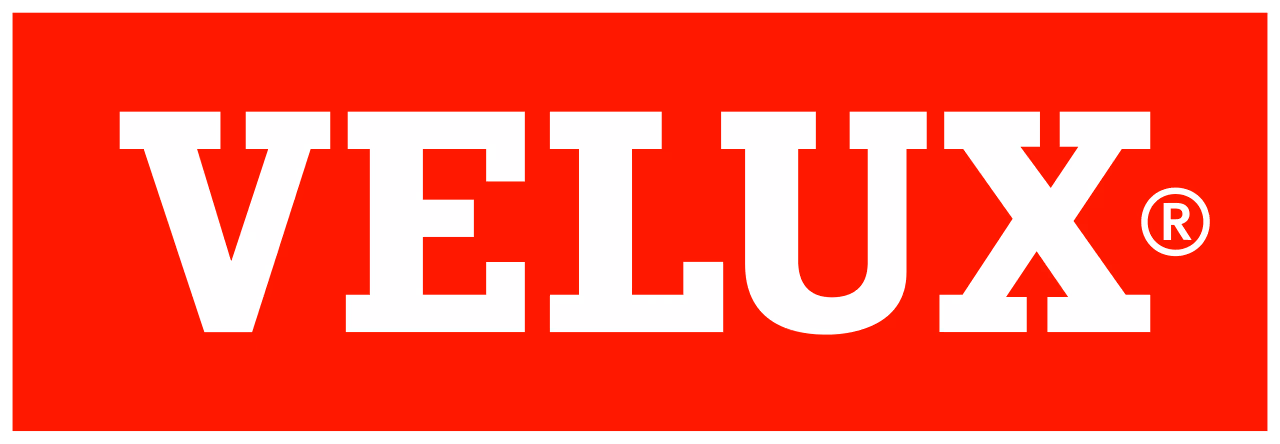 Logo VELUX, fenêtres de toit