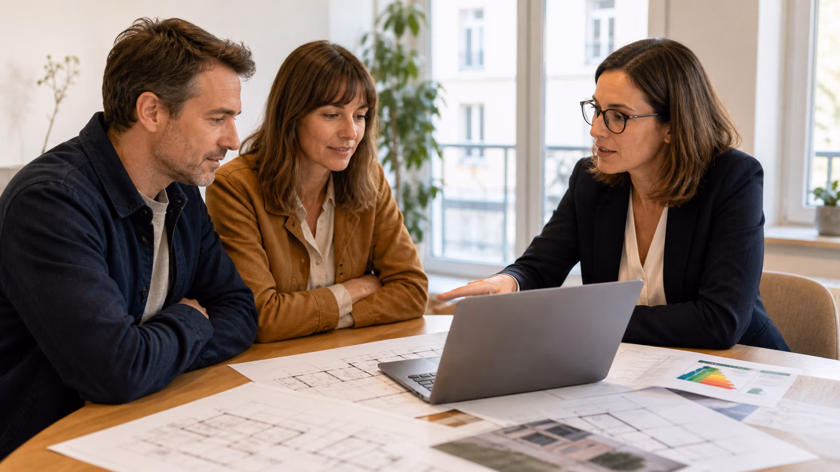 MaPrimeRénov 2026 : conseillère accompagnant des propriétaires à Strasbourg