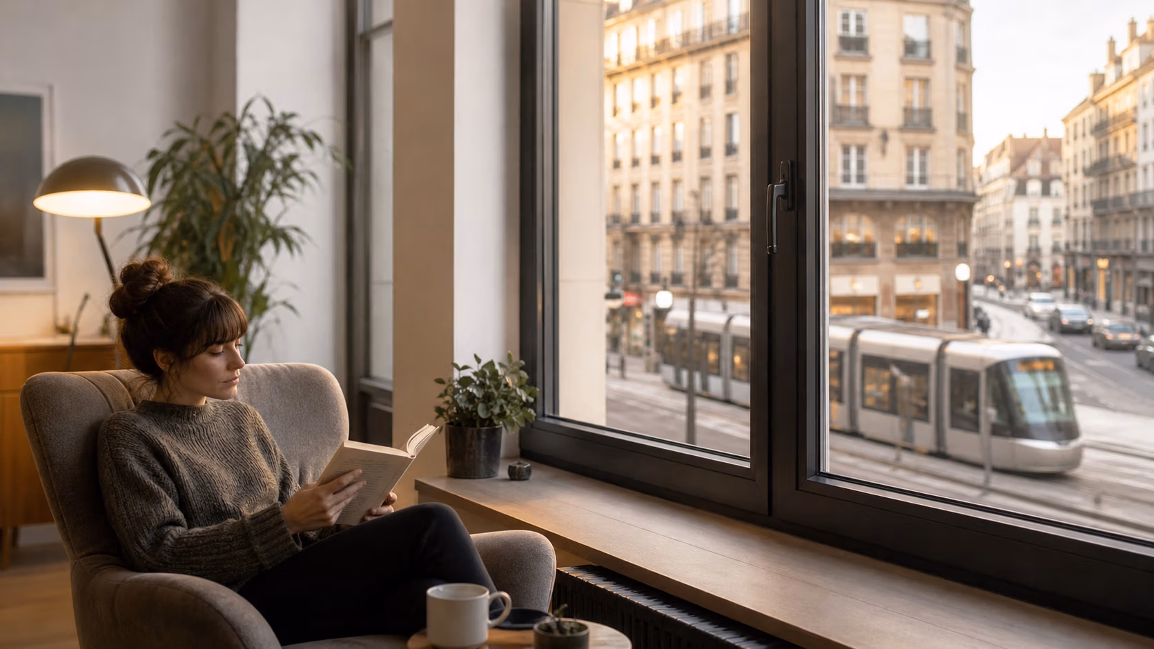 Fenêtres neuves et ventilation avec solution acoustique à Strasbourg